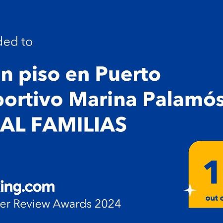 Gran Piso En Puerto Deportivo Marina Palamos Ideal Familias Luaran gambar