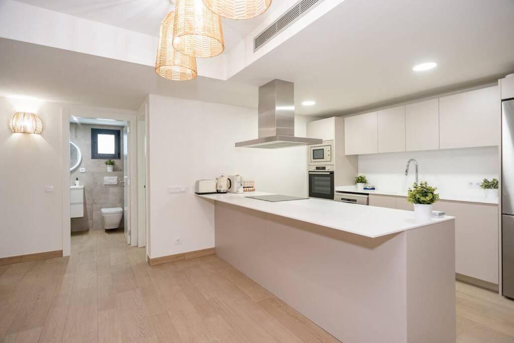 Gran Piso En Puerto Deportivo Marina Palamos Ideal Familias Luaran gambar